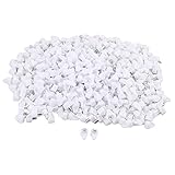 RdExPホワイトプラスチックIronシェルフホルダーサポートピン家具のキャビネット木製ガラス棚洋服ダンスのセット500