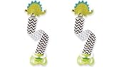 Mud Pie Pacifier Clip - One Size (Dino) by Mud Pie
