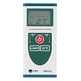 TECMAN 表面抵抗計、静電気テスター、温度計 [並行輸入品]