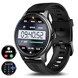 Tenskyスマートウォッチ 通話機能付き 活動量計 酸素濃度 1.32”有機EL大画面  睡眠トラッカ