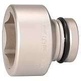 トネ(TONE) インパクト用ソケット 8NV-60 差込角25.4mm(1") 二面幅60mm