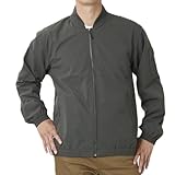 [フォーキャスト] ウィンドブレーカー 作業着 ジャケット ストレッチブルゾン カーキ