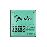 Fender フェンダー エレキギター弦 SuperSonic™ Bullets® 3250L Guitar Strings, Nickel-Plated Steel, Bullet End, Gauges .009-.042