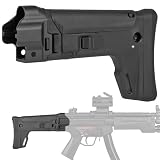良品武品 東京マルイ 次世代 MP5シリーズ 対応 5KU MASADA ACR ストック & 次世代電動ガン MP5 ストックアダプター レプリカ セット 強化ポリマー アルミCNC フォールディング