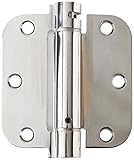 Deltana DSH35R526 Single Action Steel 3 1/2-Inch x 3 1/2-Inch x 5/8-Inch Spring Hinge [並行輸入品]