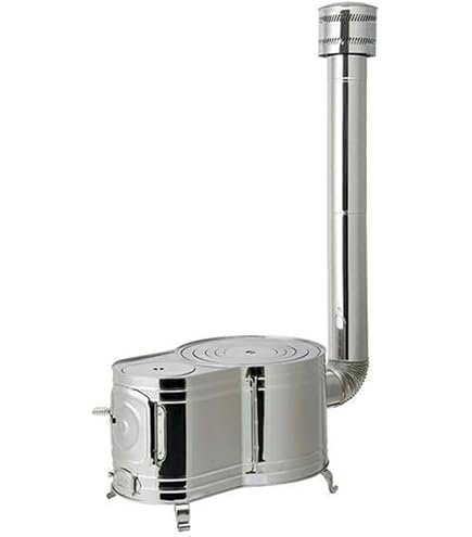 Amazon | ホンマ製作所 ステンレス時計1型薪ストーブセット & ホンマ