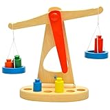 Happy Cherry 子供の知育玩具！木製バランススケール 子供のおもちゃ