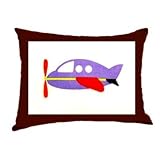 Transportation Multicolor Dec Pillow by Bacati