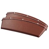 fushiton車ポケットバッグ車オーガナイザーケースSeatコンソールGap Filler Side PUレザー ブラウン car organizer04