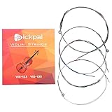 Alomejor バイオリン弦 E・A・D・G線セット 代替弦 4/4ヴァイオリン弦 ヴァイオリン弦