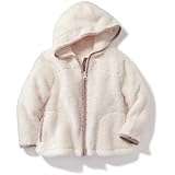 オールドネイビー OLD NAVY/ フードコージーフルジップジャケット シー ソルト アウターパーカー 4歳【並行輸入】