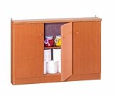 場所をとらない超薄型収納庫　デイジー　90　メープル