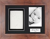 Anika-Baby BabyRice Baby Handprint Footprint Kit Soft White Clay Dough Mahogany Effect Box Photo Dis