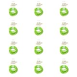 Bysn 120pcs 1.8mm ベビー弾性髪の結びバンドホルダーヘッドバンド