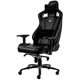 noblechairs EPIC ゲーミングチェア【 ブラック 】 日本正規代理店品 安定感の...