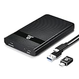 充電しながら自動バックアップ iPhone iPad Android 2.5インチ HDD SSDケース USB3.0 タイプC 接続ハードドライブ エンクロージャスク ケース 4TB容量対応 7mm 9.5mm厚両対応 SATA-I SATA-II SATA-III 外付けハードディスクケース 高速データ転送 ポータブル簡単バックアップ Mac Windows Linux PS4 PS3