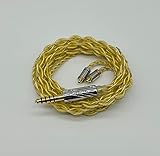 【BIGMANGO-HOTARU】MMCX4.4mm金メッキケーブル リケーブル 4芯MMCXイヤホンアップグレードケーブル 4.4mm交換ケーブル (MMCX4.4mm)