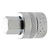 トネ(TONE) ショートヘキサゴンソケット 2H-10S 差込角6.35mm(1/4") 二面幅10mm