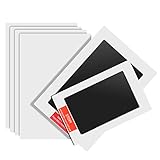 PChero 赤ちゃん 手形 足形キット インクタッチなし ベビーフレーム記念品 手足型 出産祝い 男女通用 新生児 写真立て 2枚インクパッド（大小各1枚）+ 4枚のインプリントカード