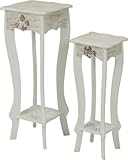 不二貿易 ラフィネ フラワー スタンド 2点セット 91620