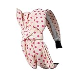 Vin beauty 女性の女の子 かわいい甘い ビッグボウリボンタオル バンドラップ ヘッドバンド アクセサリーボウ メイクアップバススパ