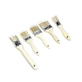 XtremepowerUS 5点ペイントStainワニスブラシセット木製ハンドル付きに1 " 3 "