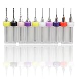 SMO 10pcs エンドミル  小径エンドミルセット　Set HQ 10x 0,3 mm - 1,2 mm　PCB硬質合金  　ビット10本セット