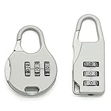 Liebeye ロック 暗証番号 パスワード ドローバーボックス用 ミニコードロック スーツケース用 パスワードパッドロック 防犯ロック用 盗難防止 円型