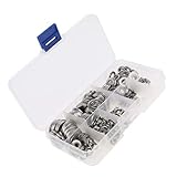 F Fityle フラットワッシャー　フラットガスケット　耐久性　家庭用　店舗用　M2-M10　約360個入り