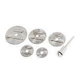 uxcell ソウブレード スリッティングソー　22mm 25mm 32mm 35mm 44mm直径HSSスリッティング ブレード ソウ