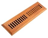 Accord AOFROML212 Floor Register Oak Louvered, 2-Inch x 12-Inch(Duct Opening Measurements), Medium F
