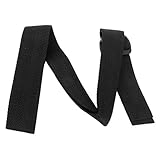 【ノーブランド品】ベビーカー ストラップ ベルト 肩ベルト キャリーベルト 調整可能 アクセサリー　（ブラック）