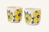 marimekko KESTIT ラテマグ スモール 2個セット/レモンイエロー 52(129)【68586】コーヒーカップ マリメッコ ケスティト
