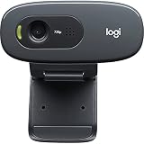 Logitech 960000694 C270 3.0MP ウェブカメラ。