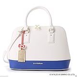 ハローキティ サマンサベガ バッグ ホワイト Hello kitty Samantha & chouette 2WAY Boston bag [並行輸入品]