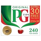 PG Tips Black Tea Pyramid Tea Bags - 240 Count by PG Tips
