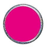 無地缶バッジ 【ピンク（ラメあり）】 特大サイズ（76mm） 安全ピンタイプ