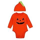 (プタス)Putars ベビー服 子供服 ロンパース 女の子 男の子 長袖 ハロウィン 帽子付き 可愛い 春 秋 冬 歩行服 出産お祝い 旅行 記念日 プレゼント 6-24ヶ月
