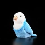 14cm コザクラインコ ぬいぐるみ PP綿/KK長毛絨面料 動物玩具