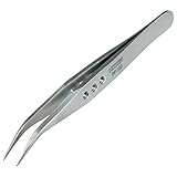 ホーザン(HOZAN)  ピンセット(ツイーザー) 厚肉仕上げ 板厚2.8mm 先端幅0.6mm  PP-102