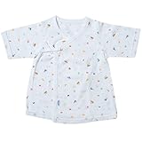 CELEC(セレク) 新生児 肌着 日本製 ベビー 短肌着 50cm 天竺 ロゴプリント 出産準備 ネイビー 【105085】