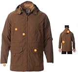 BerettaメンズWaxed Cotton Parka 4L ブラウン
