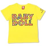 ベビードール パイン総柄ワッペンTシャツ 子供服 100cm オレンジ