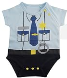 【ベビー服】【子供服】半袖ロンパース[POLICE ]hamajoy (70㎝)