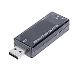 USBテスター4〜30V電圧計電流計電流電圧電源容量モニター