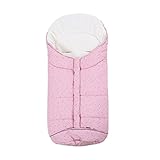 エルフ ベビー(Fairy Baby)フットマフ ベビーカー用 おくるみ あったか 防寒 お出かける用品 ピンク星