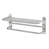 Gatco 1534 10-1/2-Inch by 26-1/2-Inch Towel Rack, Chrome [並行輸入品]