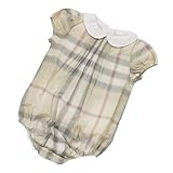 [バーバリーベビー] BURBERRY BABY ベビー服 襟付き 半袖ロンパース B94345 6Mサイズ