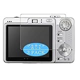 3枚 VacFun ブルーライトカット フィルム ， Sony ソニー Cyber-shot DSC-W55 向けの ブルーライトカットフィルム 保護フィルム 液晶保護フィルム（非 ガラスフィルム 強化ガラス ガラス ）