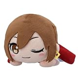 「劇場版プロジェクトセカイ 壊れたセカイと歌えないミク」寝そべり ぬいぐるみ“ストリートのセカイのMEIKO”